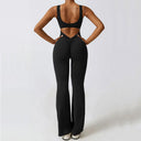 Women Tracksuit Gym Set Yoga Suit Sportswear Gym 1 Pcs Sports Jumpsuit Fitness Rompers Stretch Female Push up Workout Bodysuits